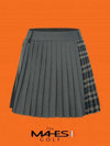 Skirt Shorts Orange Label British Check Pleated Skirt GKW9209 - MAHES - BALAAN 1