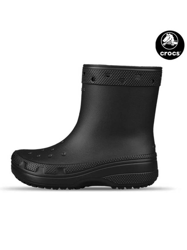 Classic Women s Rain Boots Black 208363 001 - CROCS - BALAAN 1