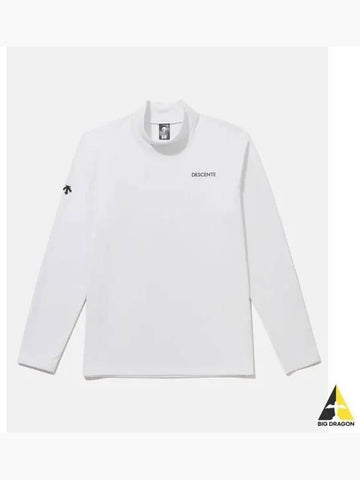 High neck fleece long sleeve t shirt white SP421STLN1 - DESCENTE - BALAAN 1