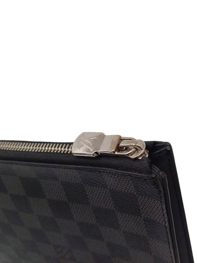 Women s N64437 Damier Graphite Pochette Jour GM Clutch Bag - LOUIS VUITTON - BALAAN 4