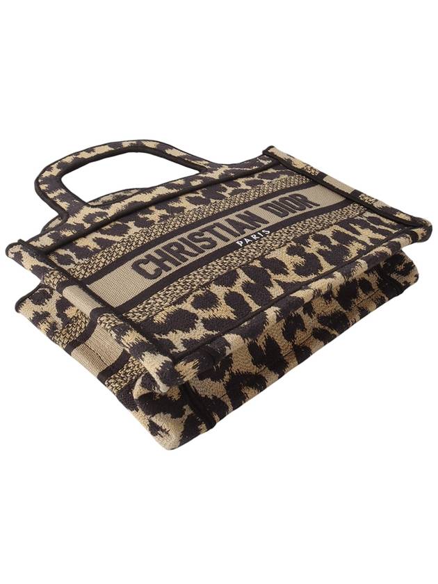 S5475ZRHM Leopard Mini Book Tote Bag 34280Y - DIOR - BALAAN 5