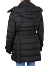 Detachable Hoodie Puffer Coat Padded Black - BURBERRY - BALAAN 6