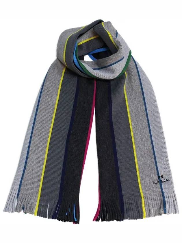 Logo embroidery scarf M2A151FN148 - PAUL SMITH - BALAAN 9