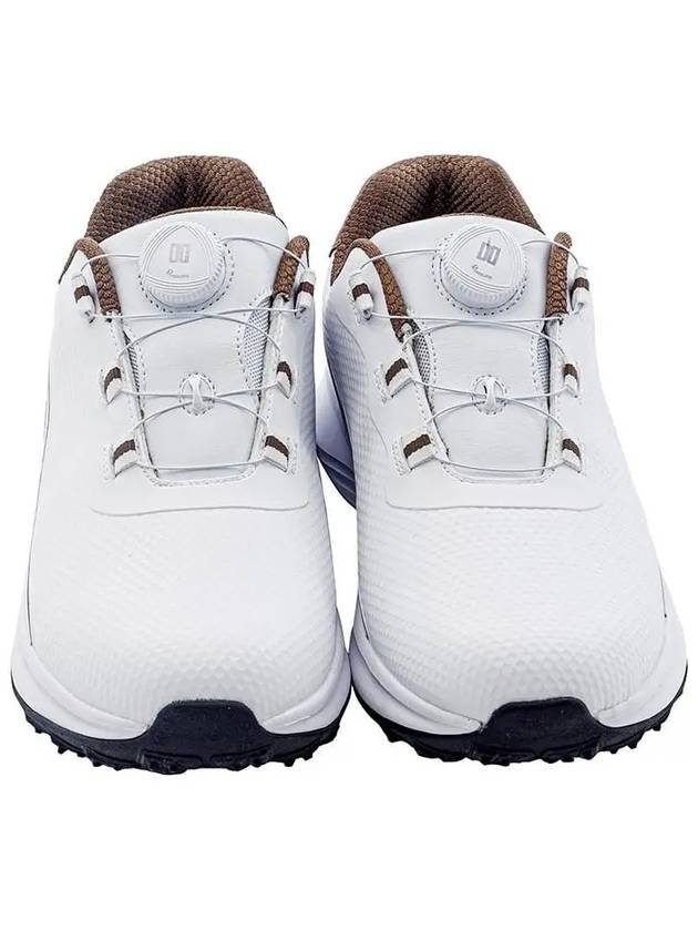 Daks22 Boa White Golf Shoes DKS 045M WHBR - DAKS GOLF - BALAAN 3