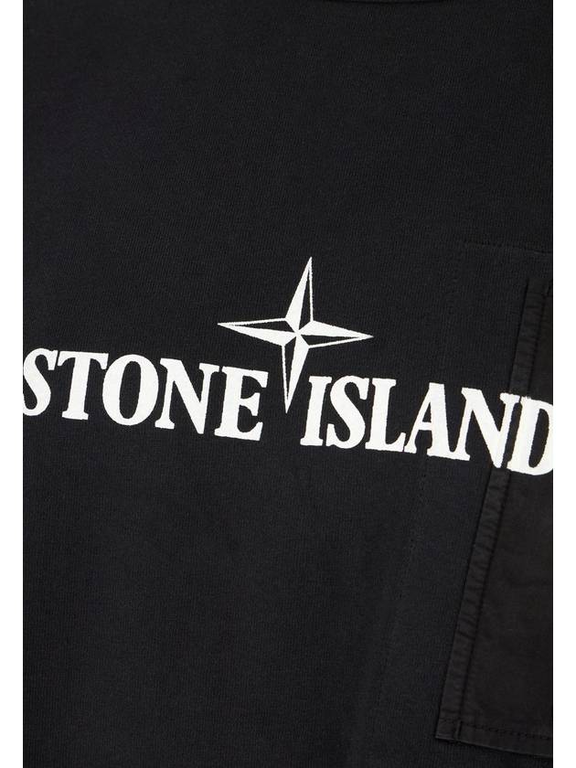 Stone Island Cotton Crew-Neck T-Shirt - STONE ISLAND - BALAAN 3