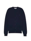 Bold Fox Head Patch Regular Cardigan Navy - MAISON KITSUNE - BALAAN 2