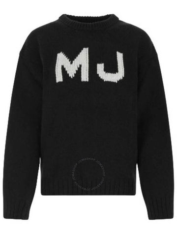 Marc Jacobs Black Wool The Shunken Sweater, Size X-Small - MARC JACOBS - BALAAN 1