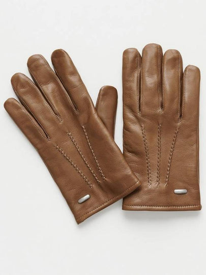 His Leather Gloves Taupe - OUR LEGACY - BALAAN 2