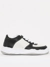 MAISON Sneakers A11FW712 BLACK WHITE WAYNE Leather Low Sneakers - MIHARA YASUHIRO - BALAAN 2