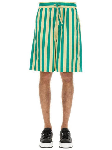 Sunnei Striped Pattern Bermuda Shorts - SUNNEI - BALAAN 1