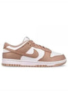 Women's Dunk Low Top Sneakers Rose Whisper - NIKE - BALAAN 2