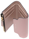 Saffiano Tri-Fold Half Wallet Pink - MARNI - BALAAN 7