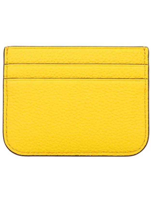 Eleanor Card Wallet Yellow - TORY BURCH - BALAAN 4