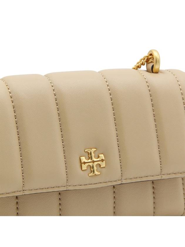 Kira Flap Mini Shoulder Bag Beige - TORY BURCH - BALAAN 5