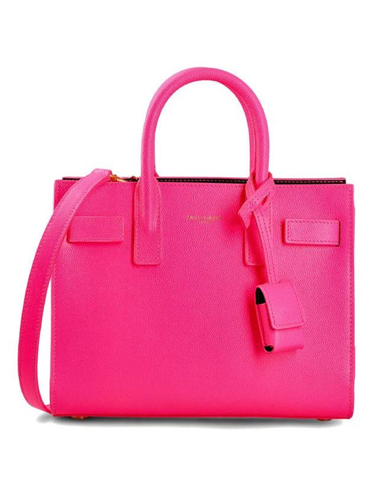 Sac De Jour Nano Tote Bag Pink - SAINT LAURENT - BALAAN 2