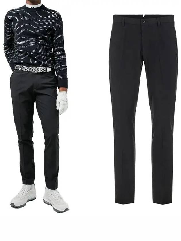 Men's Elert Golf Pants Black - J.LINDEBERG - BALAAN 2