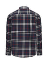 Men's Vintage Check Long Sleeve Shirt Navy - BURBERRY - BALAAN 3