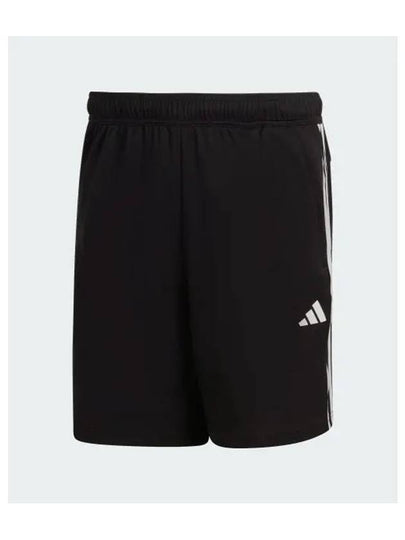 Train Essentials 3S Pique Polo Shorts Black - ADIDAS - BALAAN 2