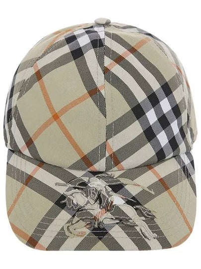 Check Ball Cap Green - BURBERRY - BALAAN 2