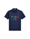 Embroidered Logo Polo Shirt Navy - POLO RALPH LAUREN - BALAAN 2