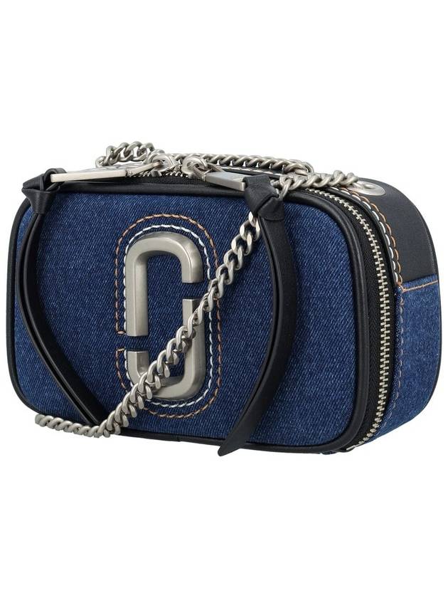 The Denim Chain Snapshot Cross Bag Blue - MARC JACOBS - BALAAN 4