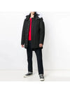 Original Stirling Parka White Fox Fur Black - MOOSE KNUCKLES - BALAAN 4