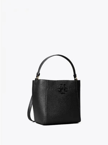 McGraw Small Bucket Bag Tote Black Contemporary Domestic Product GM0022111740548 - TORY BURCH - BALAAN 1