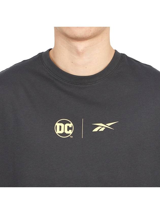 DC Batman Short Sleeve T-shirt Grey - REEBOK - BALAAN 7