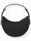 Arque Re-Nylon Leather Shoulder Bag Black - PRADA - BALAAN 5