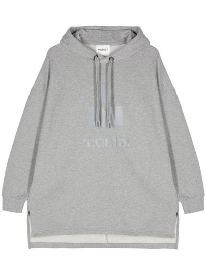 Shannon Logo Hoodie Grey - ISABEL MARANT - BALAAN 2