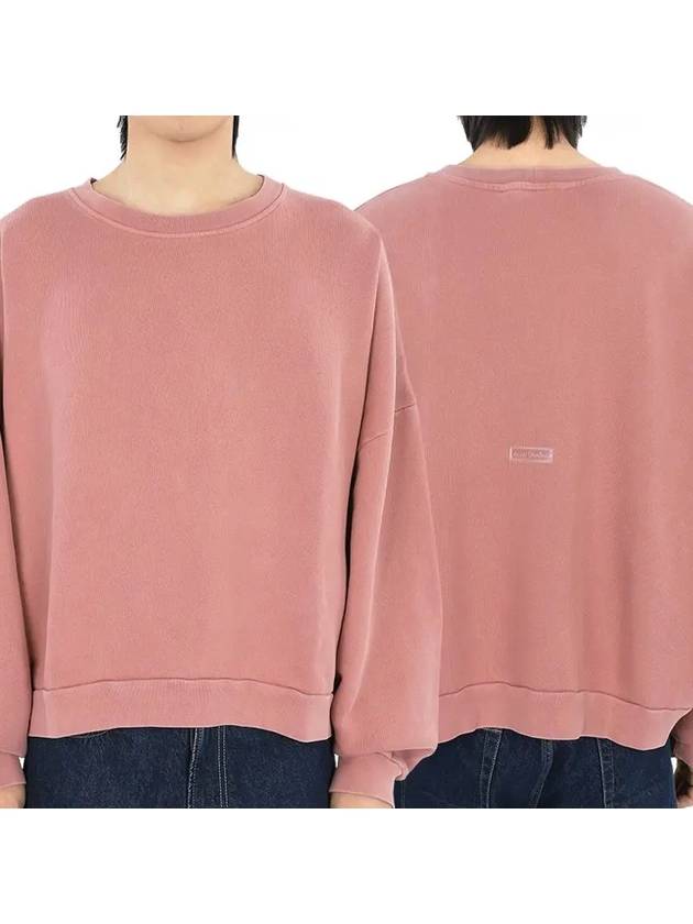 Crew Neck Sweatshirt Pink - ACNE STUDIOS - BALAAN 3