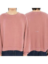 Crew Neck Sweatshirt Pink - ACNE STUDIOS - BALAAN 3