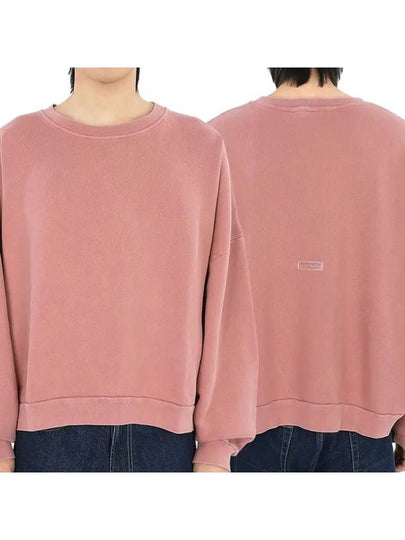 Crew Neck Sweatshirt Pink - ACNE STUDIOS - BALAAN 2