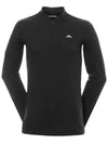 Tech Bridge Layer Half Zip Up Long Sleeve T-Shirt Black - J.LINDEBERG - BALAAN 2