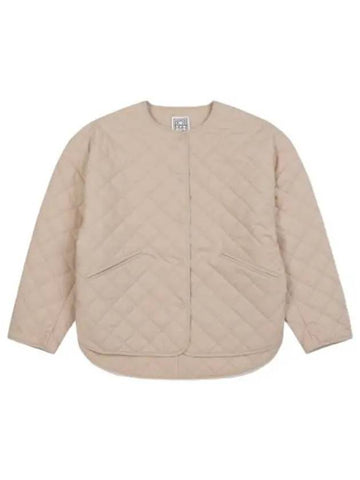 Quality Jacket Beige Jumper - TOTEME - BALAAN 1