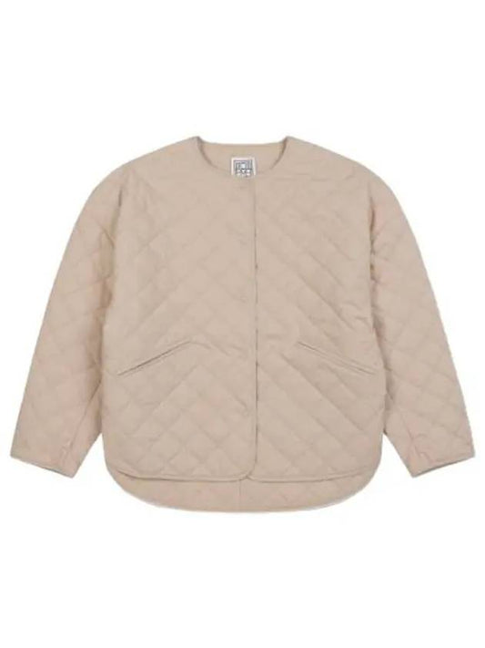 Quality Jacket Beige Jumper - TOTEME - BALAAN 1