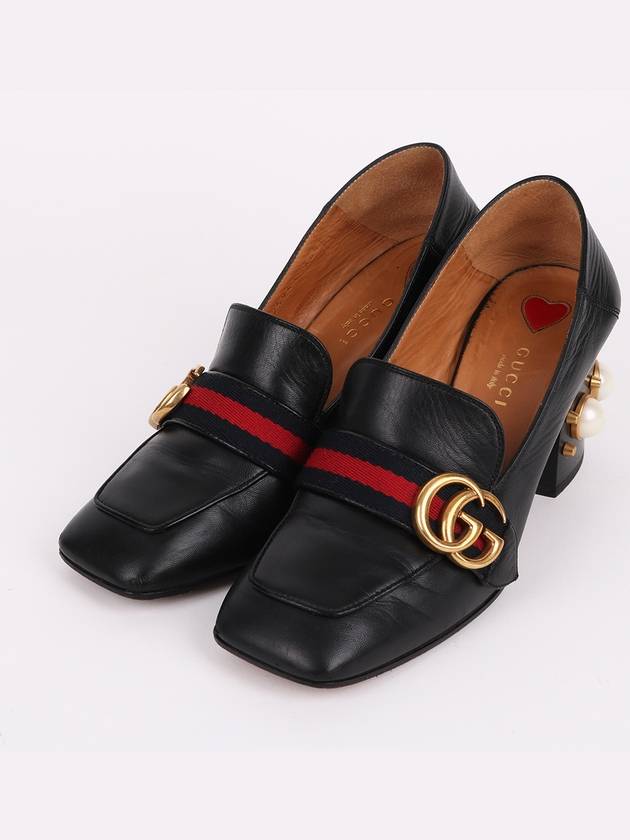 GG Marmont pearl decorated pumps heels 425943 - GUCCI - BALAAN 1