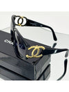 Gold CC Logo Black Tinted Sunglasses 3VCHA19540 - CHANEL - BALAAN 7