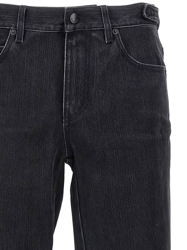 Denim Straight Pants 777211TPW598195 WASHED BLACK RING - BALENCIAGA - BALAAN 4