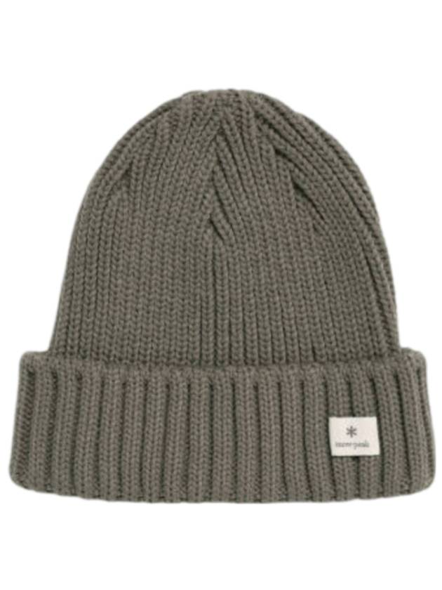 Folded Beanie Dark Khaki - SNOW PEAK - BALAAN 1