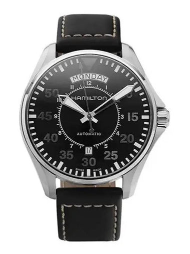 Men s leather watch 271128 - HAMILTON - BALAAN 1