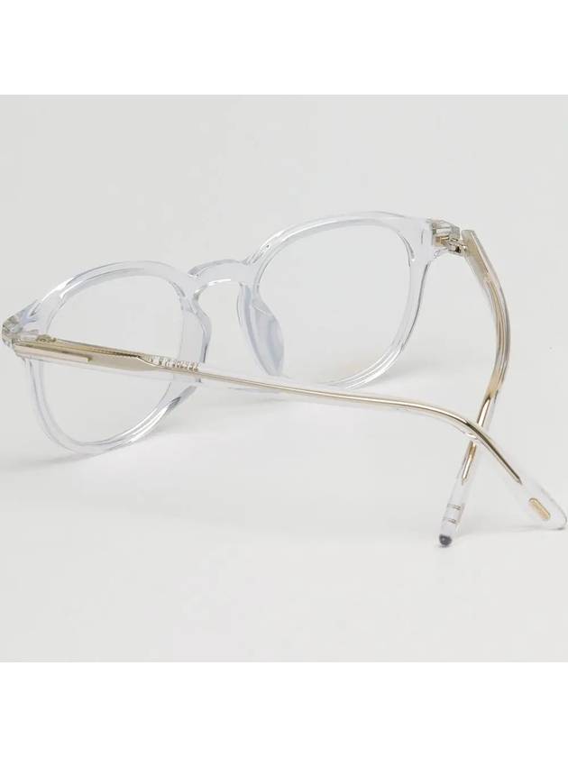 Blue light blocking glasses frame TF5795KB 026 Transparent horn rim fashion eye protection - TOM FORD - BALAAN 4