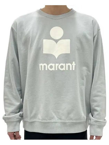 Men s MIKOY Velor Logo Sweatshirt Light 39061792 270334 1095834 - ISABEL MARANT - BALAAN 1