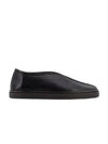 Piped Soft Leather Slip-On Black - LEMAIRE - BALAAN 1