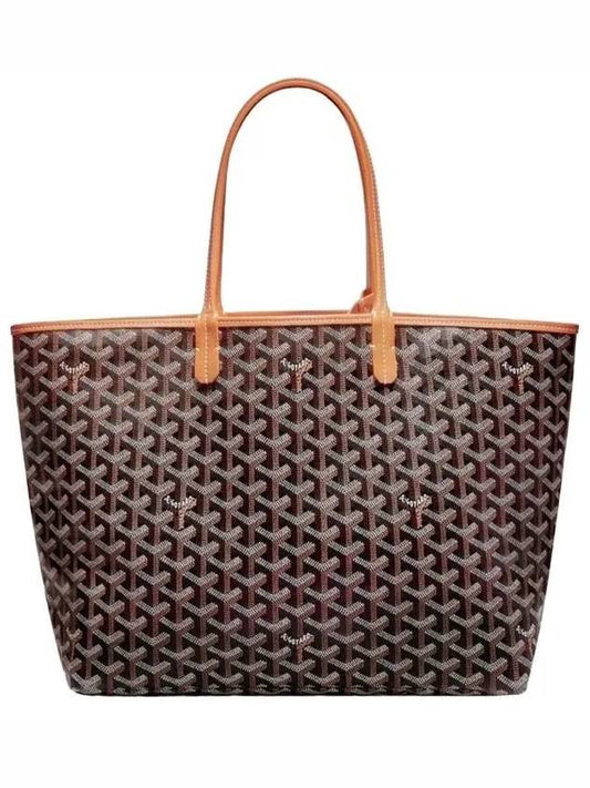 Saint Louis Saint Louis PM Tote Bag Black Tan - GOYARD - BALAAN 2