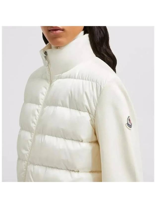 Women s Zip Up Padding White - MONCLER - BALAAN 3