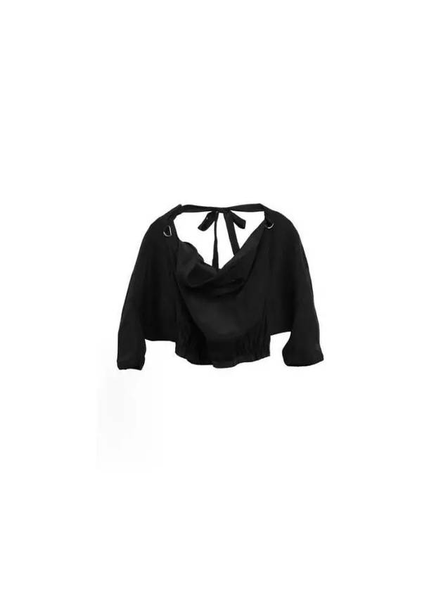 Vivienne Westwood ANNEX Drape Blouse 1505000SW00AK N401 - VIVIENNE WESTWOOD - BALAAN 1