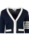 Thome Browne 4 Bar Cardigan Navy - THOM BROWNE - BALAAN 6