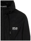 Daris Star Collection Zip-Up Jacket Black - GOLDEN GOOSE - BALAAN 5