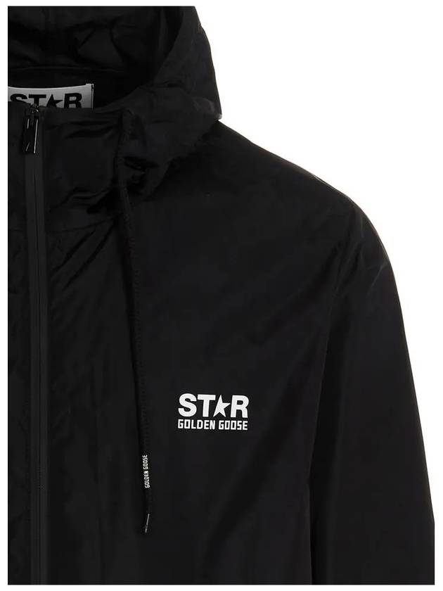 Daris Star Collection Zip-Up Jacket Black - GOLDEN GOOSE - BALAAN 5